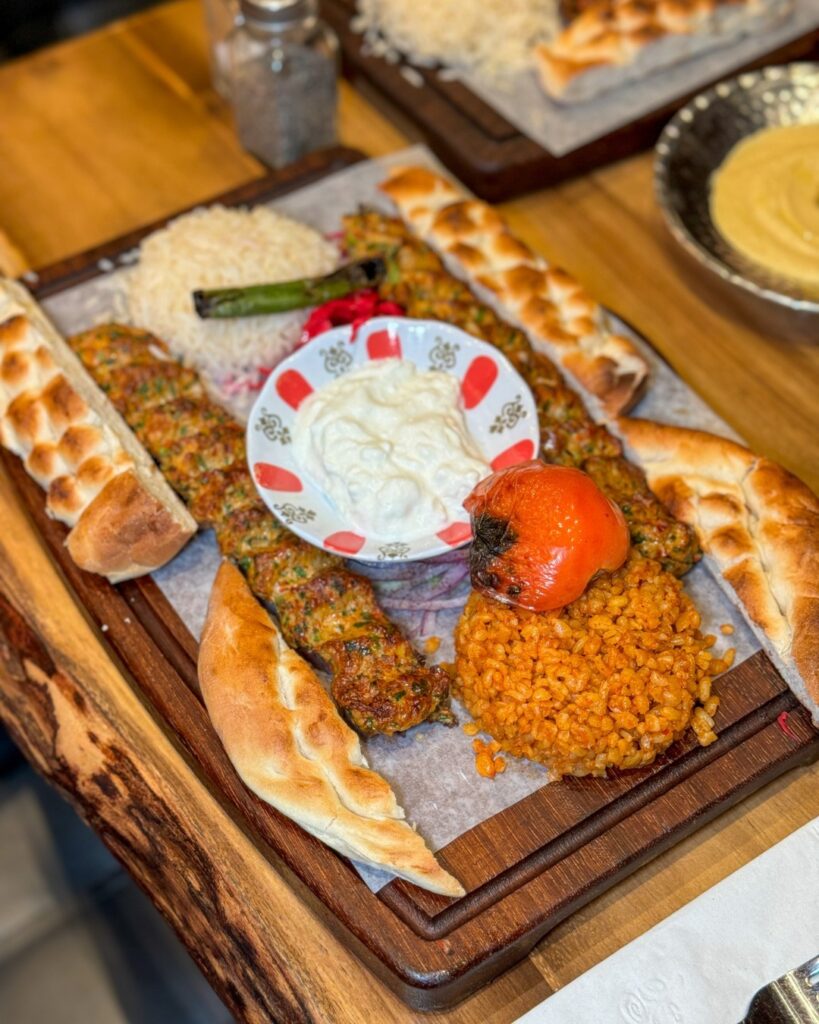 picture of adana kebab, one of the best halal food options in mississauga